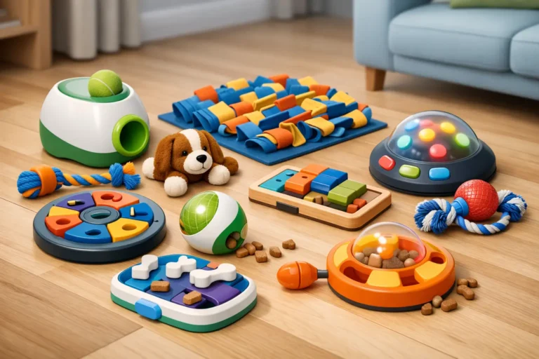 8 Dog Toys to Stimulate Mind at Home